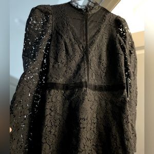 Express Black Lace Dress, size 2. New with tags. Was $89, asking $45. Never worn